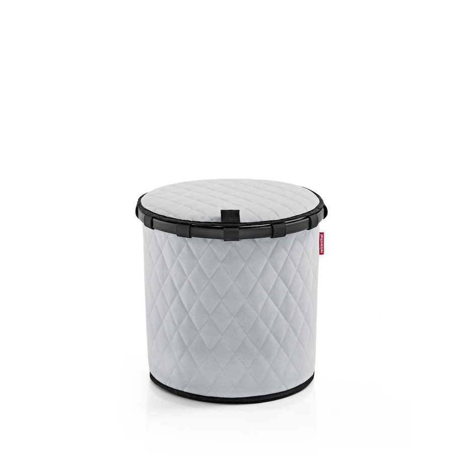 Przykrywka HOMEBASKET COVER, rhombus light grey