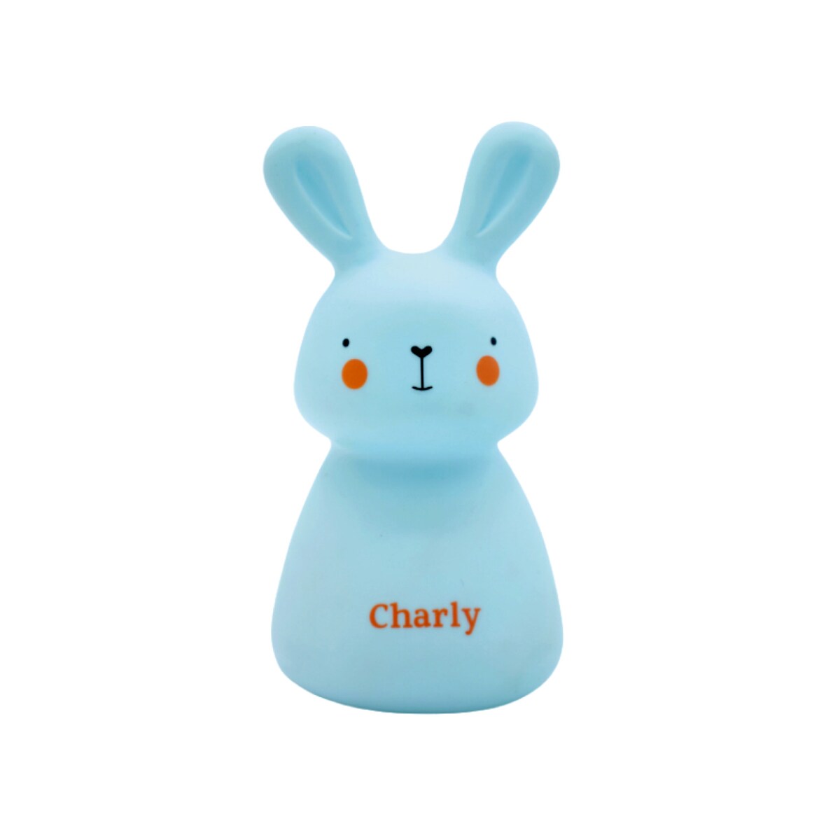 Lampka nocna LED - OLALA - Króliczek Charly - niebieski