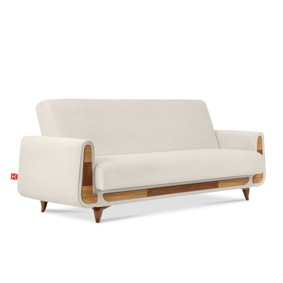 KONSIMO GUSTAVO II Sofa 3-osobowa, kolor beżowy