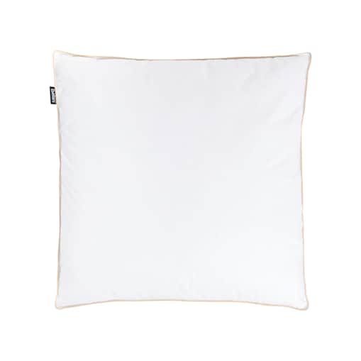 Poduszka trzykomorowa ETNA Wysoka Kacze pióra i puch 80 x 80 cm Biały