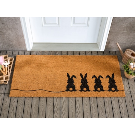 Wycieraczka PULIAN Naturalny 55 x 120 cm Włókno kokosowe