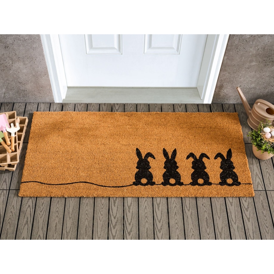 Wycieraczka PULIAN Naturalny 55 x 120 cm Włókno kokosowe