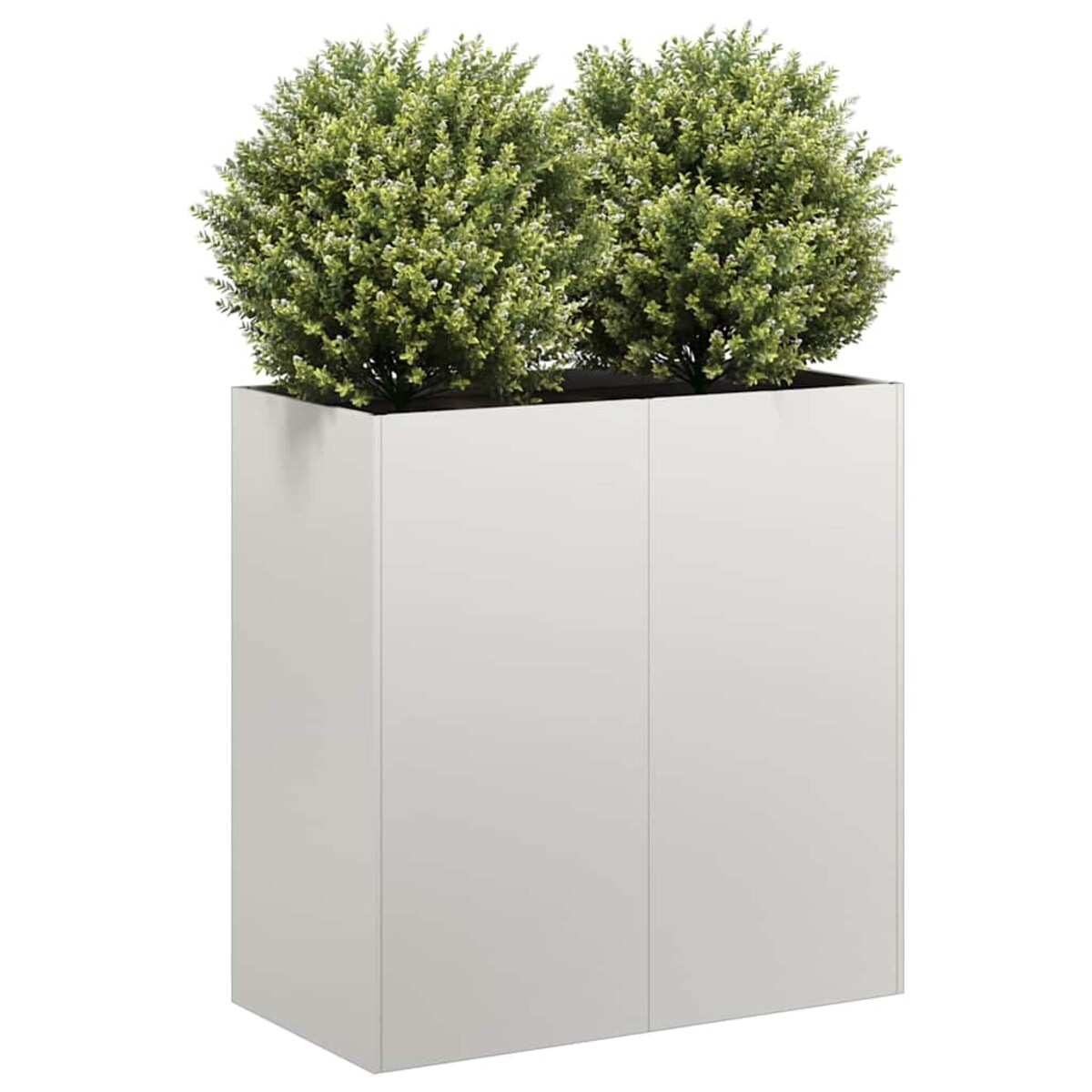 vidaXL Doniczka 80x40x80 cm Stal nierdzewna