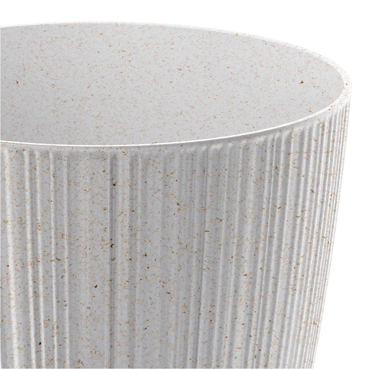 Doniczka Osłonka Domowa 14,6 Cm Ryfo Na Stół Parapet Do Domu Biała