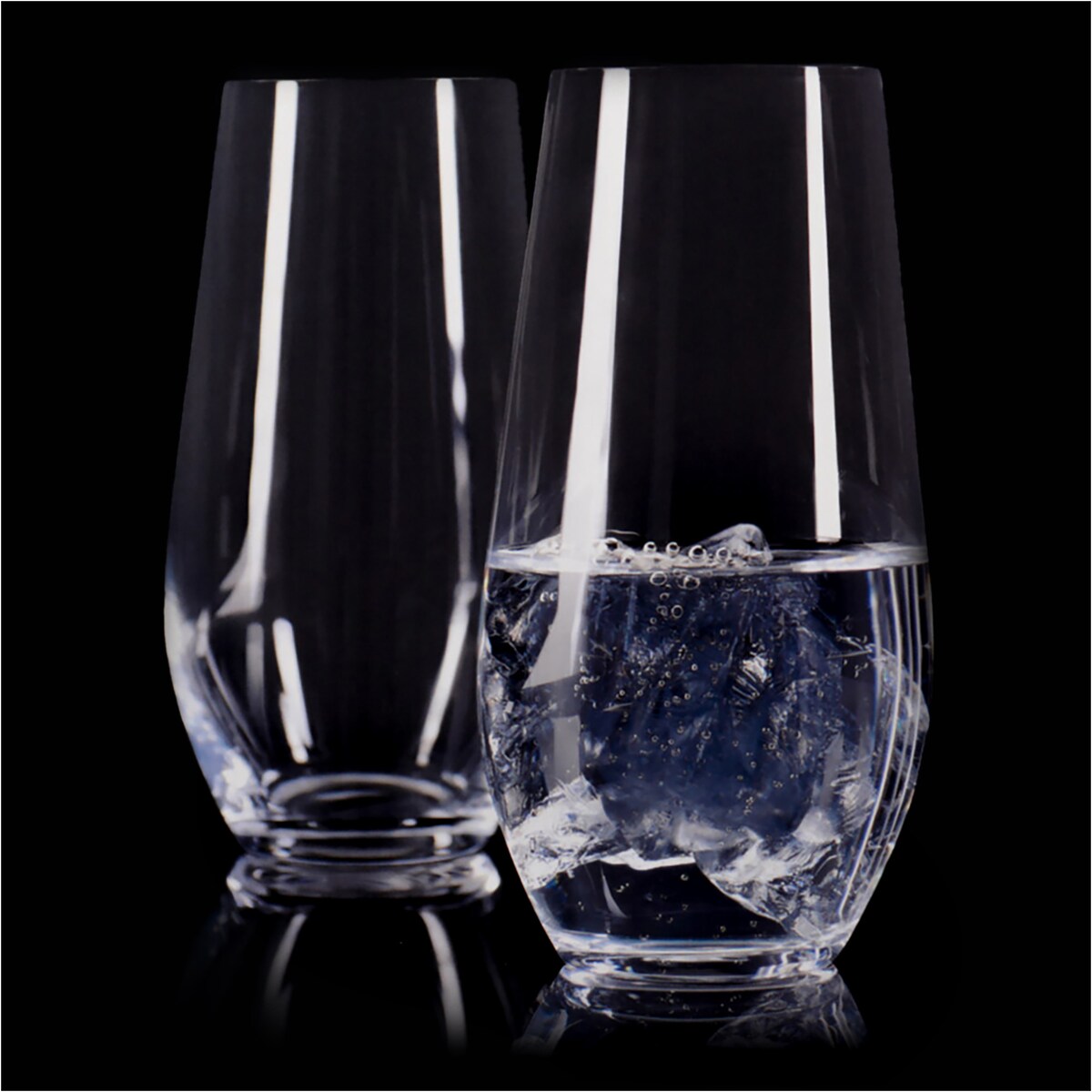 4X Szklanki Kryształowe Do Koktajli Napojów Drinków Prezent 580 Ml Komplet Zestaw Szklanek