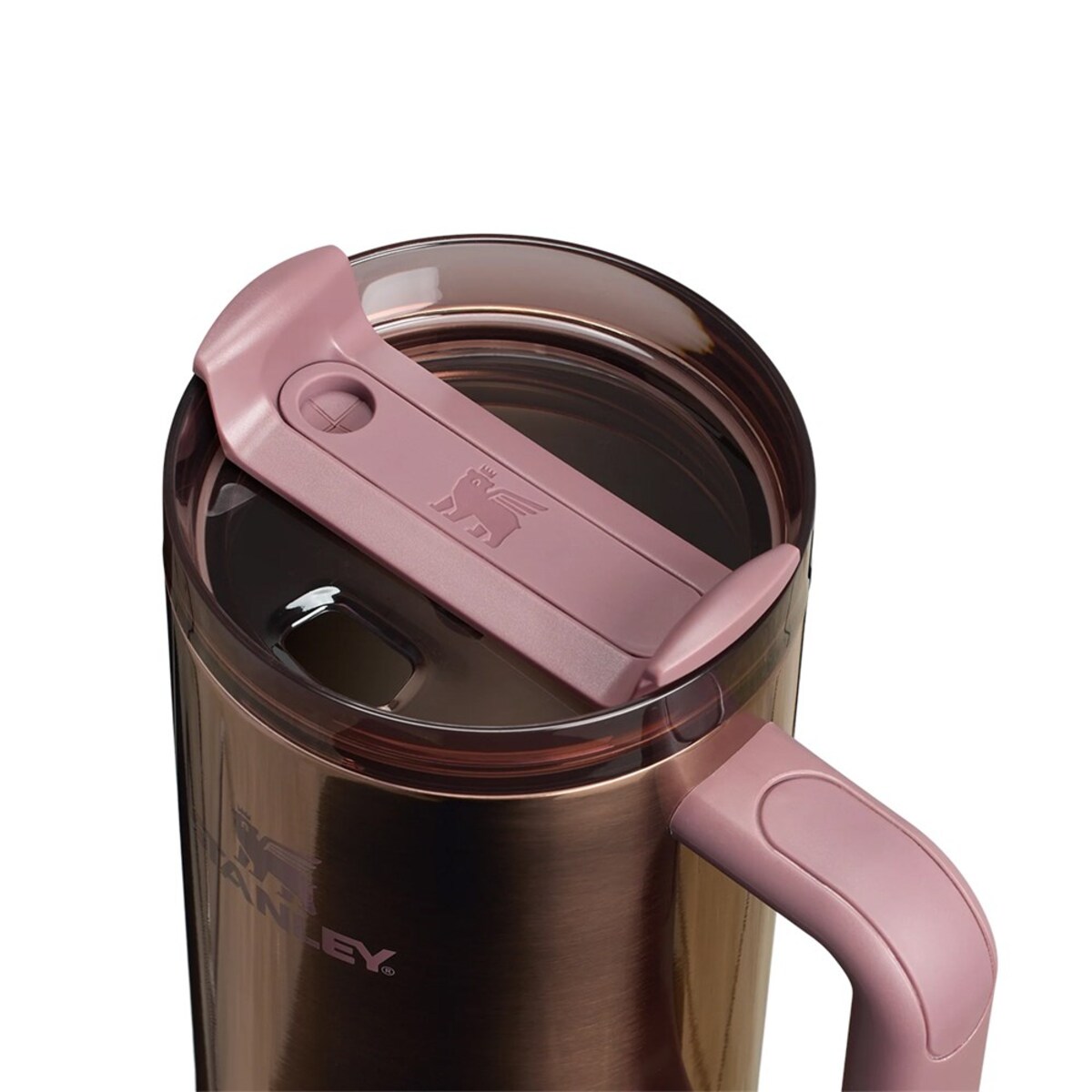 Stanley - Kubek termiczny Quencher H2.0FlowState™ Tumbler (1.18L) - polished rose gold