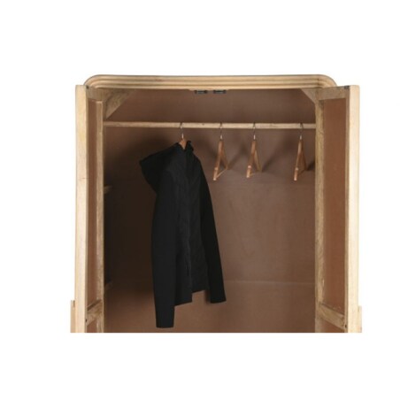 Komoda Szafa drewniano-rattanowa 190x100x55 cm VIVI - IV