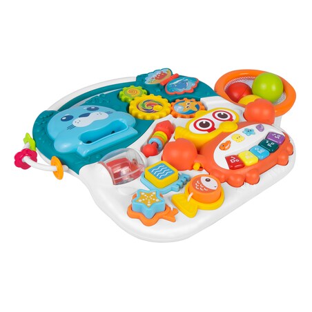 Interaktywny chodzik pchacz stolik edukacyjny Ricokids