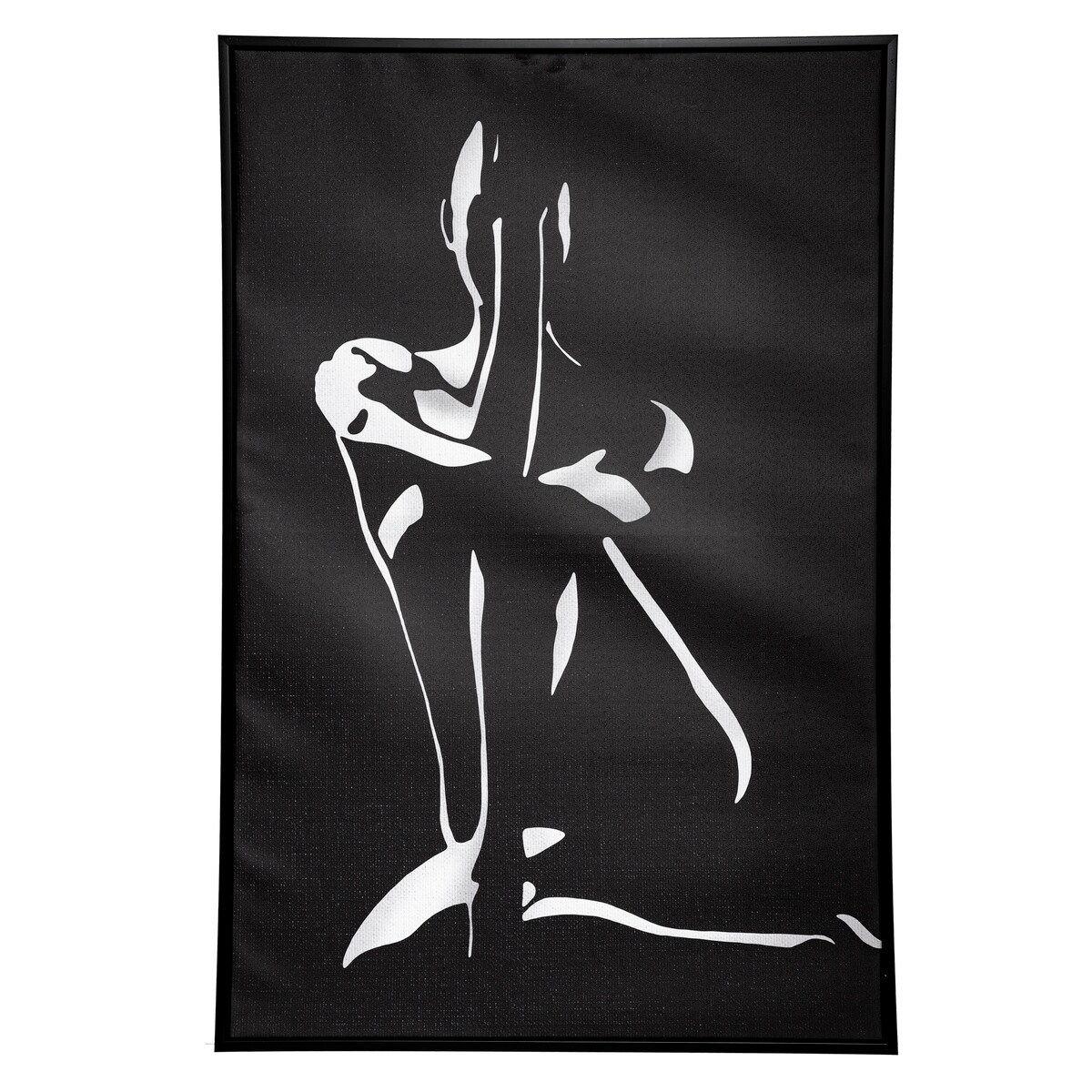 Plakat w ramie, kobieca sylwetka, 60 x 90 cm