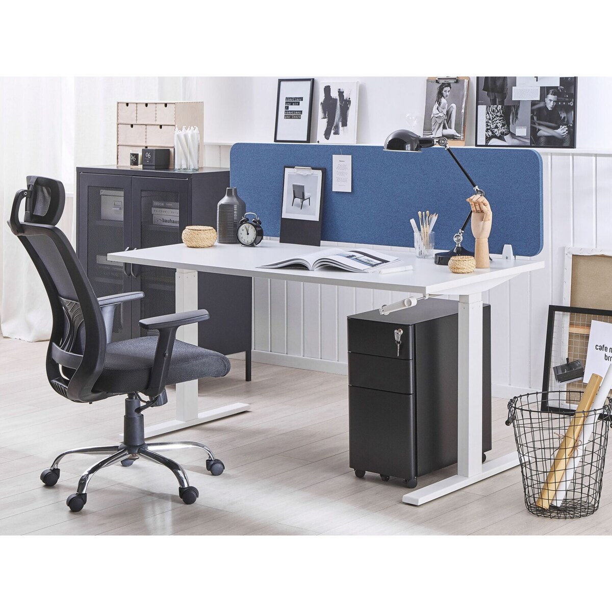 Przegroda biurkowa 160 x 40 cm Różne rozmiary