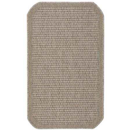 Chodnik płasko tkany Roma 68x114 cm Kratka Beżowy