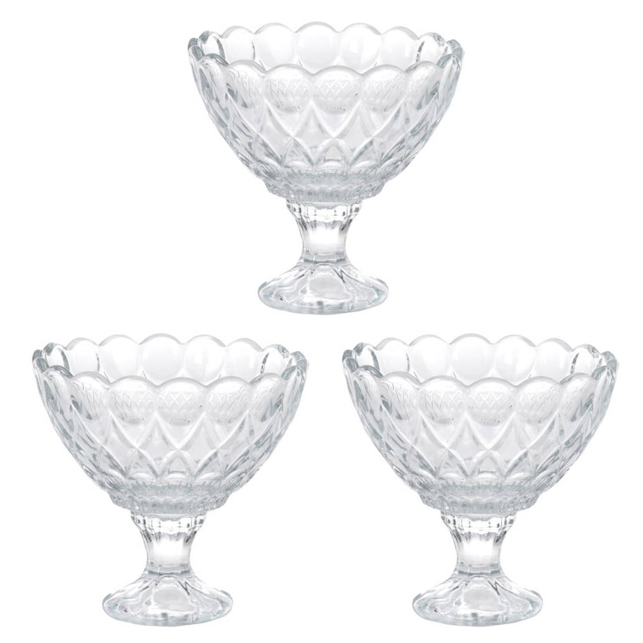 Pucharek do lodów deserów DIAMOND, 3 sztuki x 200 ml