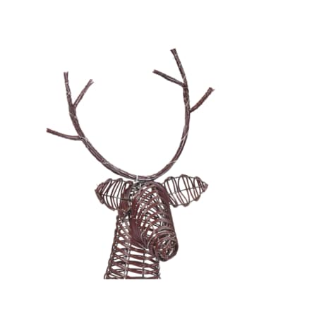 Dekoracja świąteczna LED DYBESO Renifer 60 cm Ciemnobrązowy