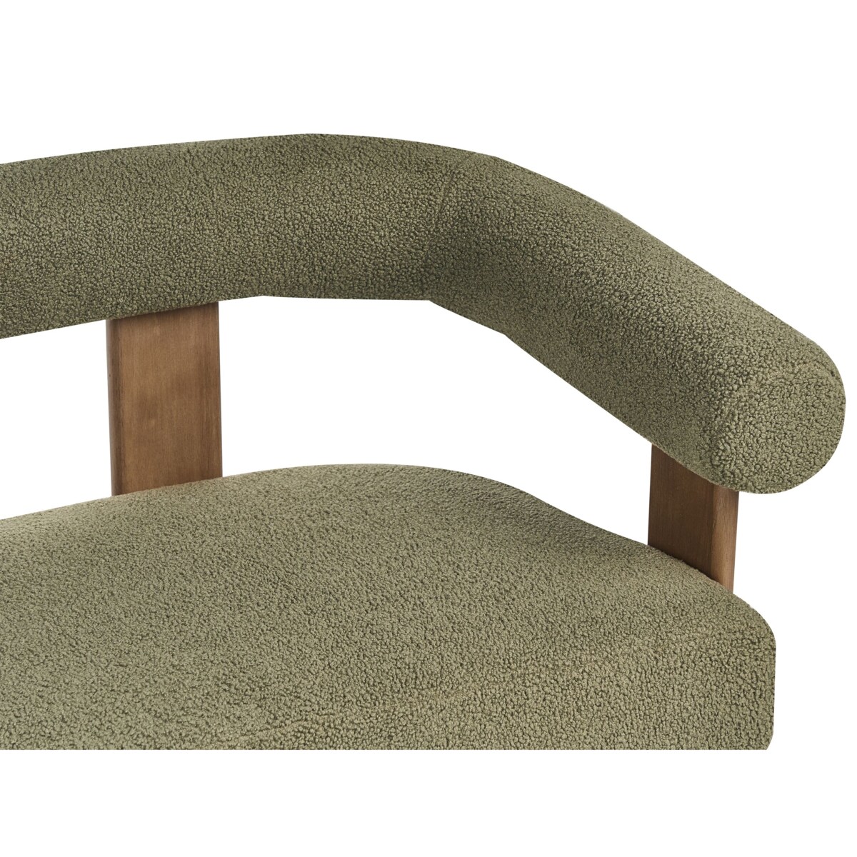 Sofa ILBRO Boucle Zielony dla 2 osób