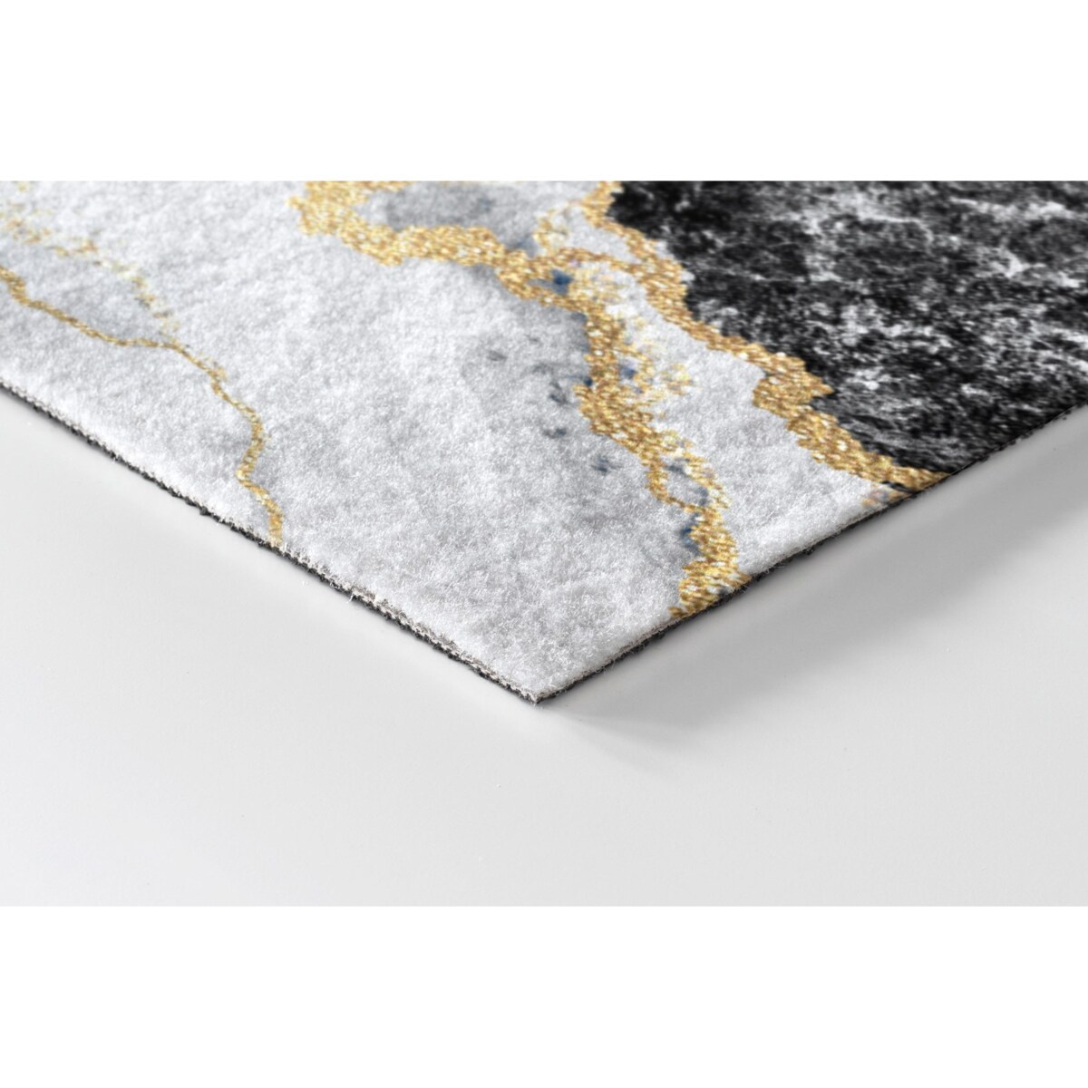 Wycieraczka zewnętrzna XXL Złoty marmur 150x100cm