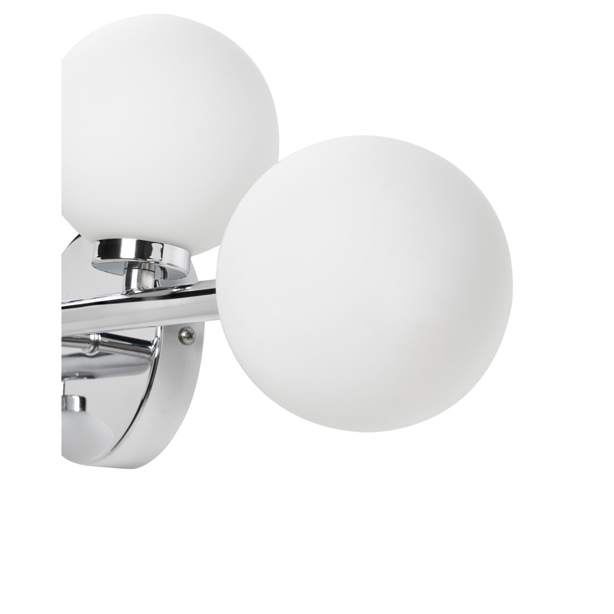 Lampa ścienna LED MINOTOS Metal Srebrny