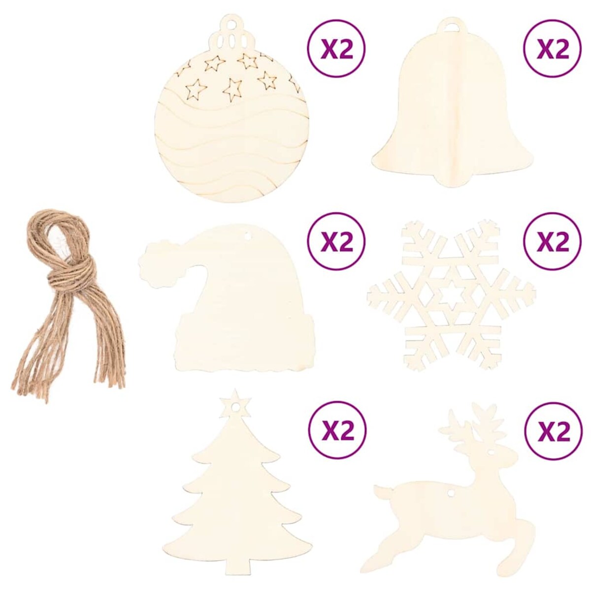 vidaXL Choinka z 130 diodami LED Naturalny 210 cm jesion lite drewno