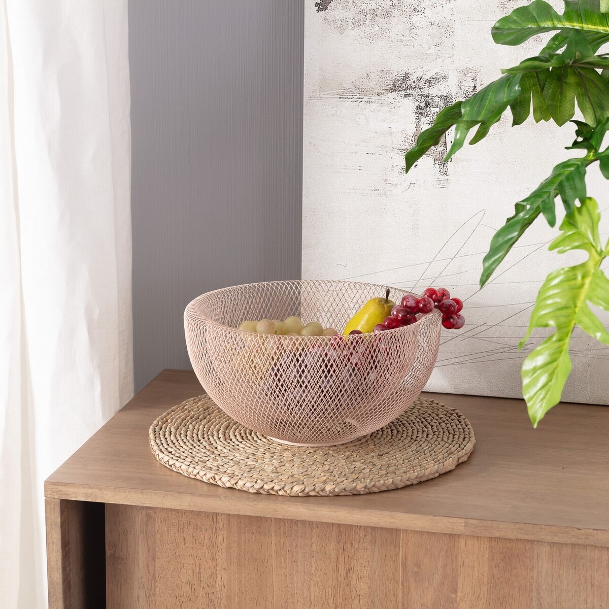 Misa Wire ⌀30cm pink, ⌀30 cm x 14,5 cm