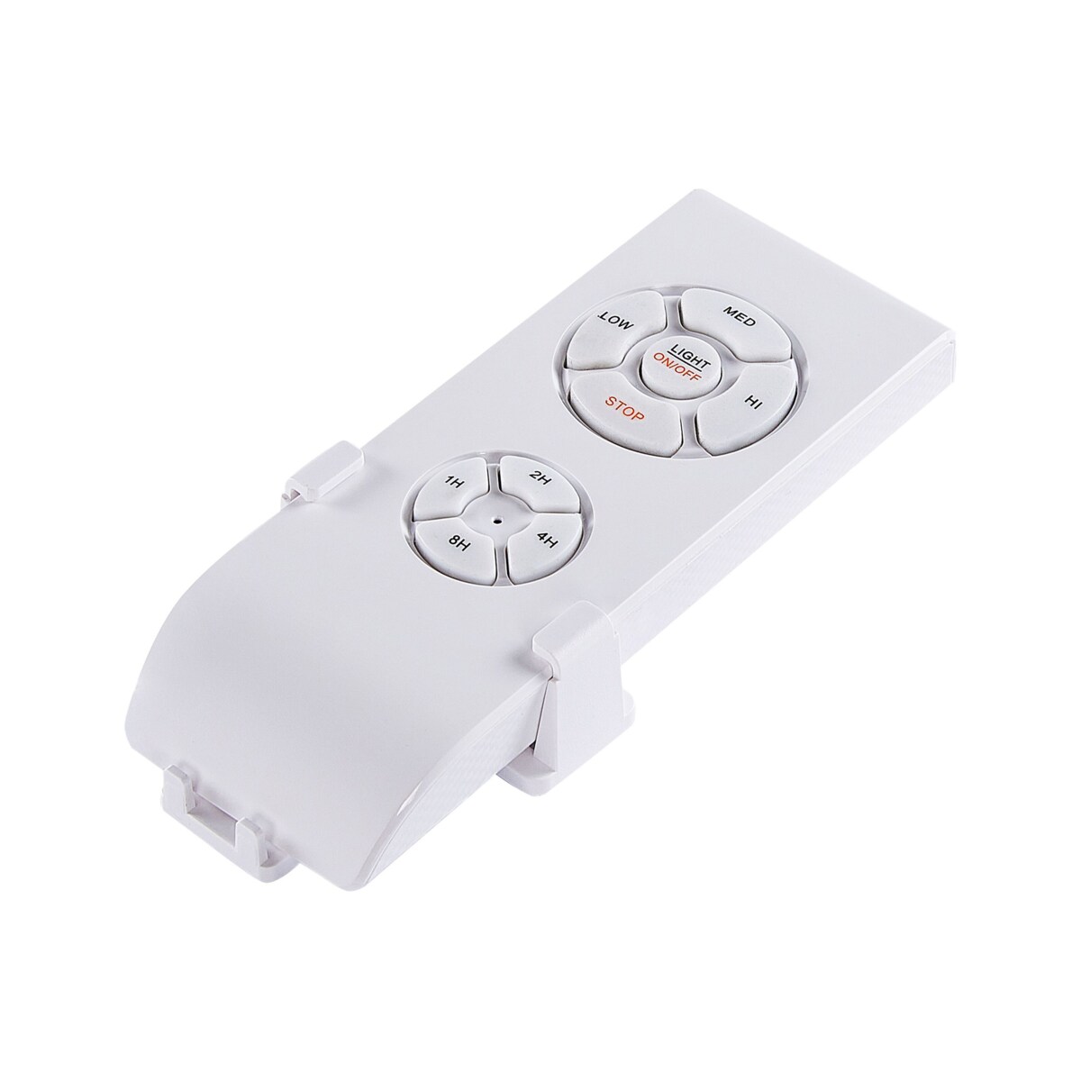 Wentylator sufitowy czarny z jasnym drewnem MALAD