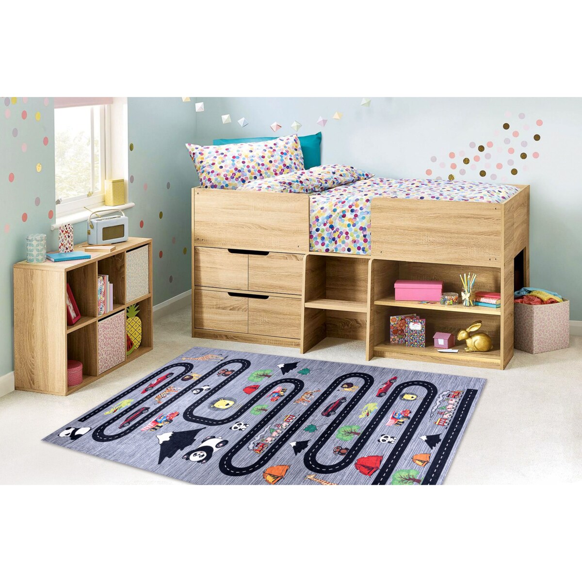 Dywan do prania BAMBINO 2092 Uliczki, 160x220 cm