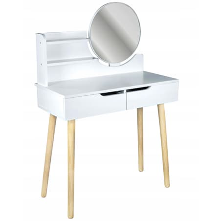 Toaletka z lustrem SCANDI kosmetyczna skandynawska