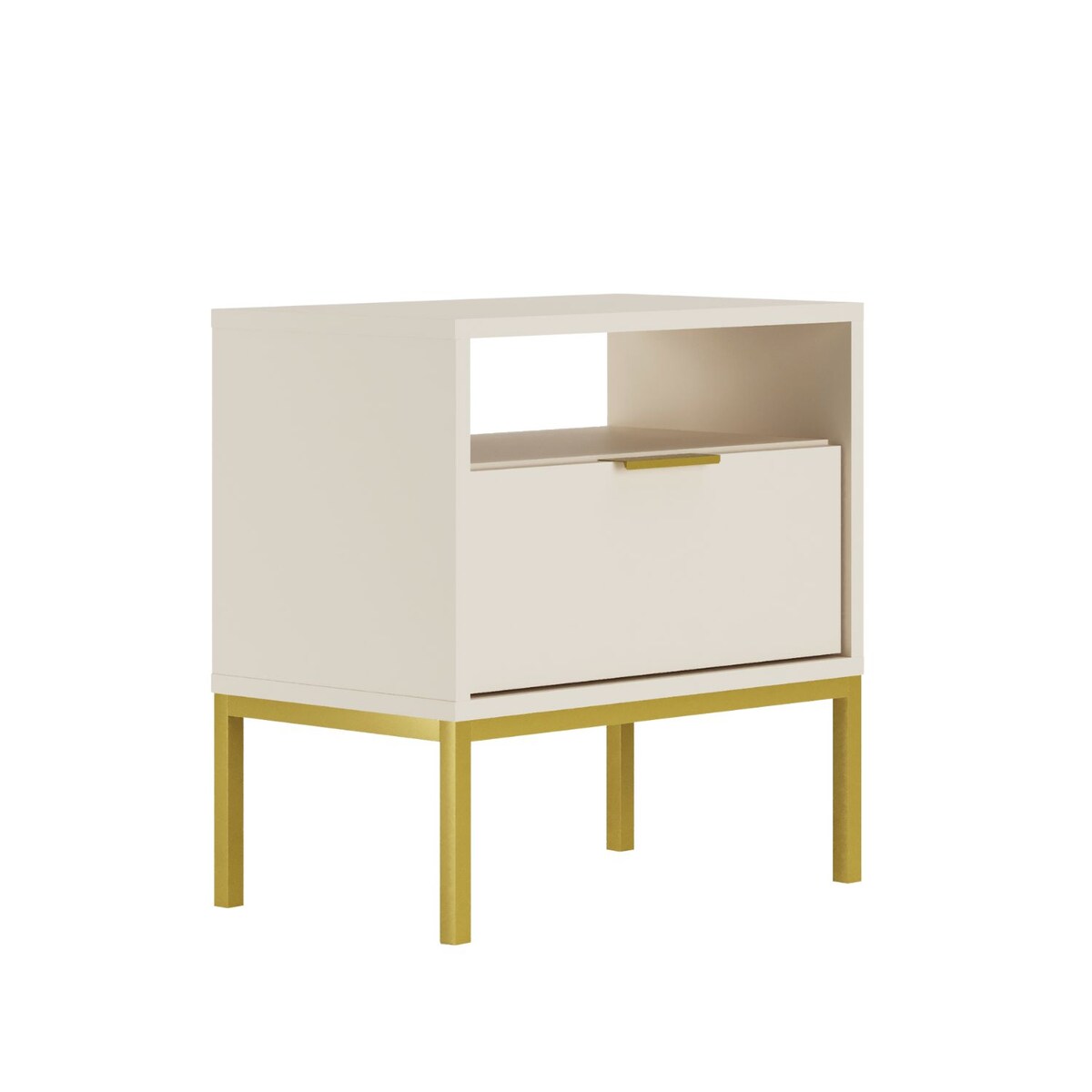 Szafka nocna Austin kaszmir & złota