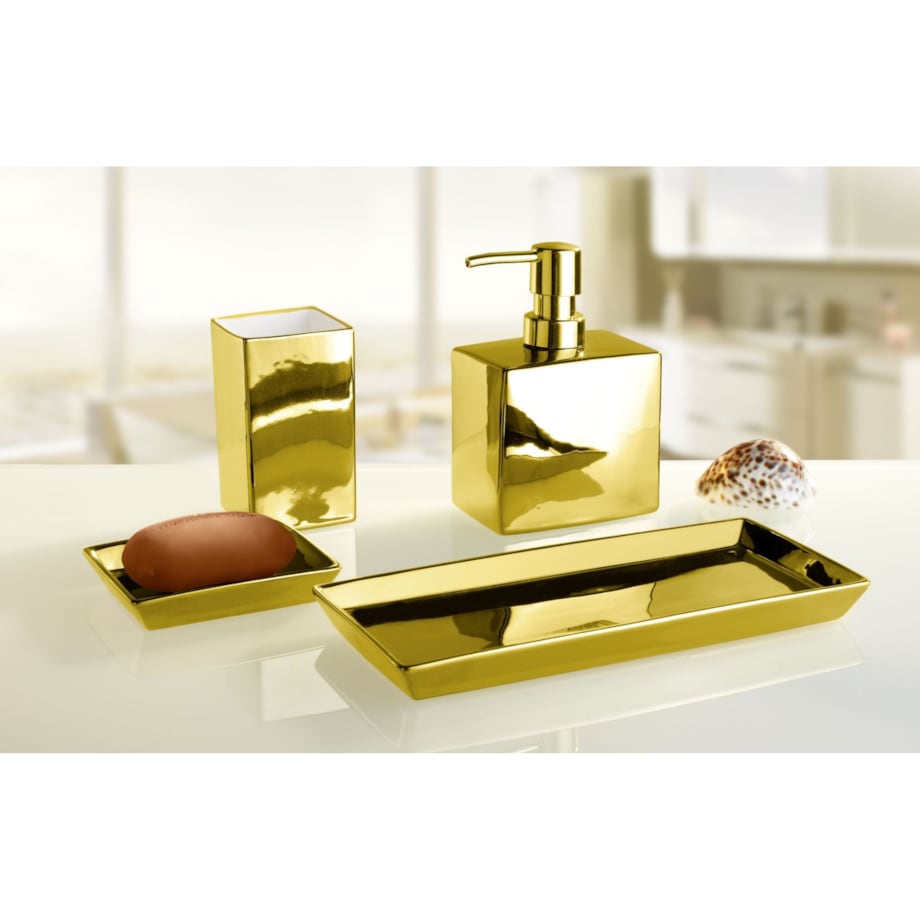 Kleine Wolke Glamour Dozownik do mydła złoty