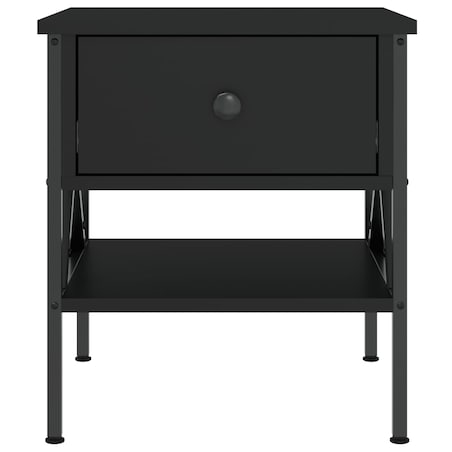 vidaXL Stoliki nocne, 2 szt., czarne, 40x42x45 cm