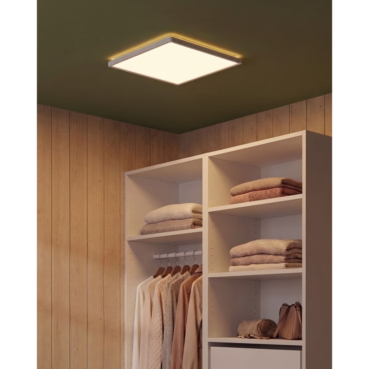 Lampa sufitowa LED CEREON Z pilotem Ze ściemniaczem Biały