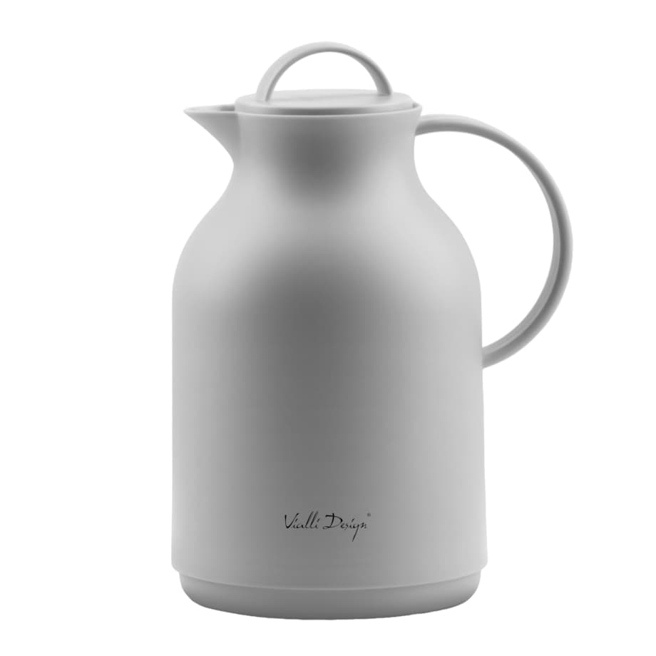 Termos z wkładem szklanym 1L AMO szary 27787