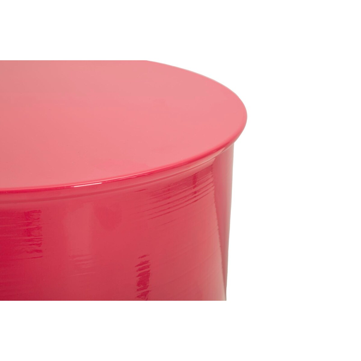 Stolik pomocniczy OYI, metalowy, fuksja, Ø 31x46 cm