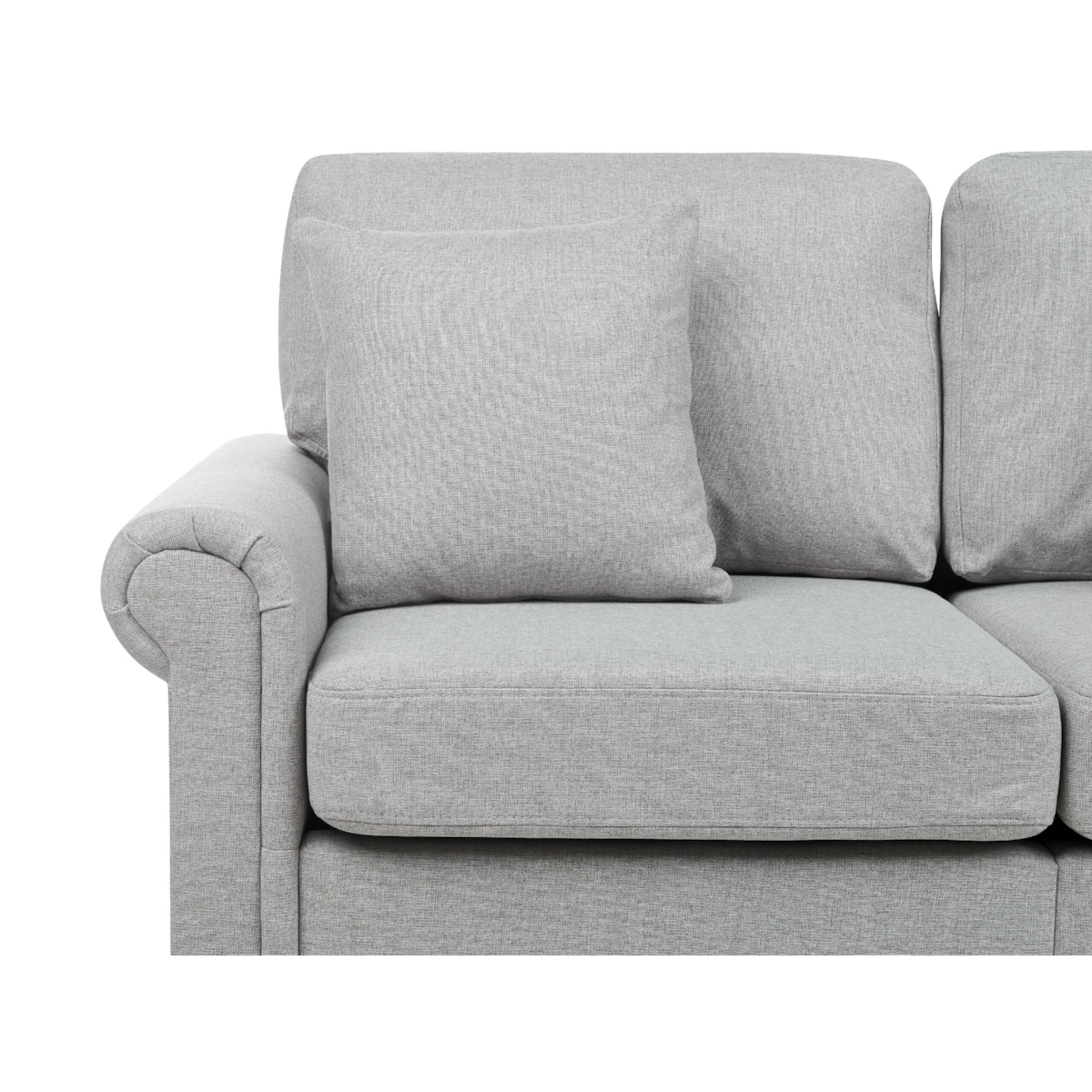 Sofa 2-osobowa jasnoszara GINNERUP