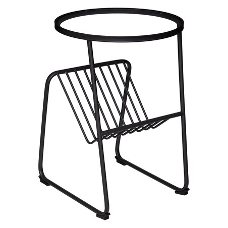 Stolik z gazetnikiem JOY, Ø 46 cm