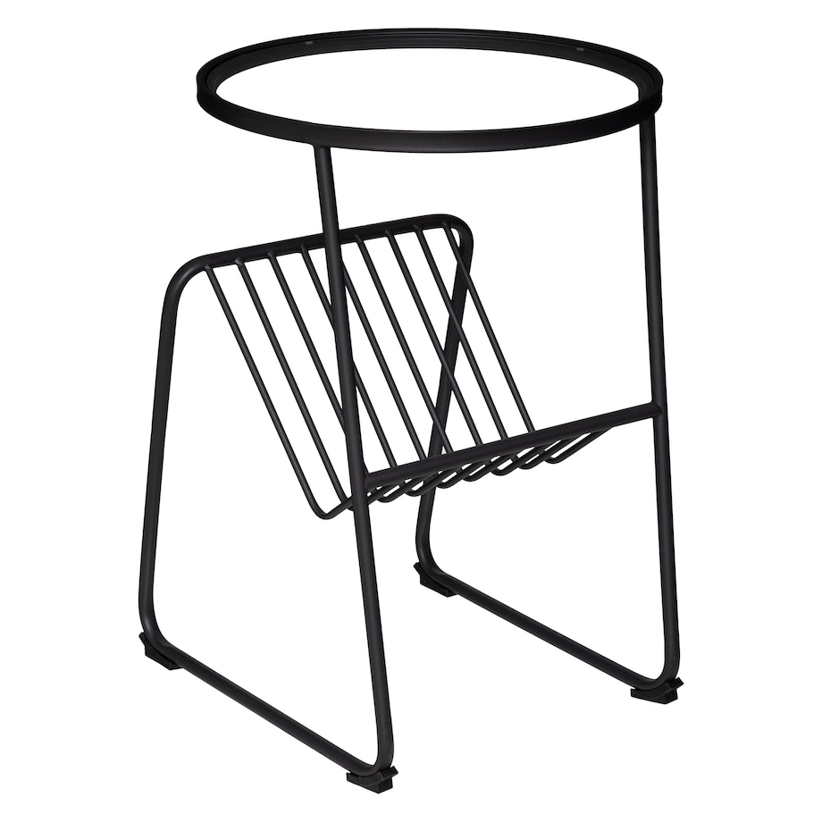 Stolik z gazetnikiem JOY, Ø 46 cm