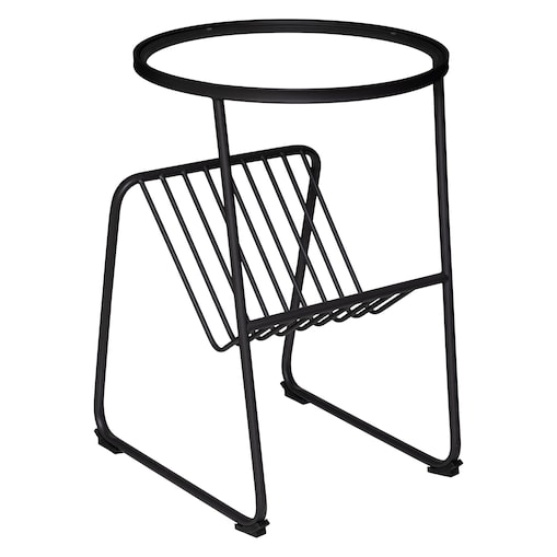 Stolik z gazetnikiem JOY, Ø 46 cm