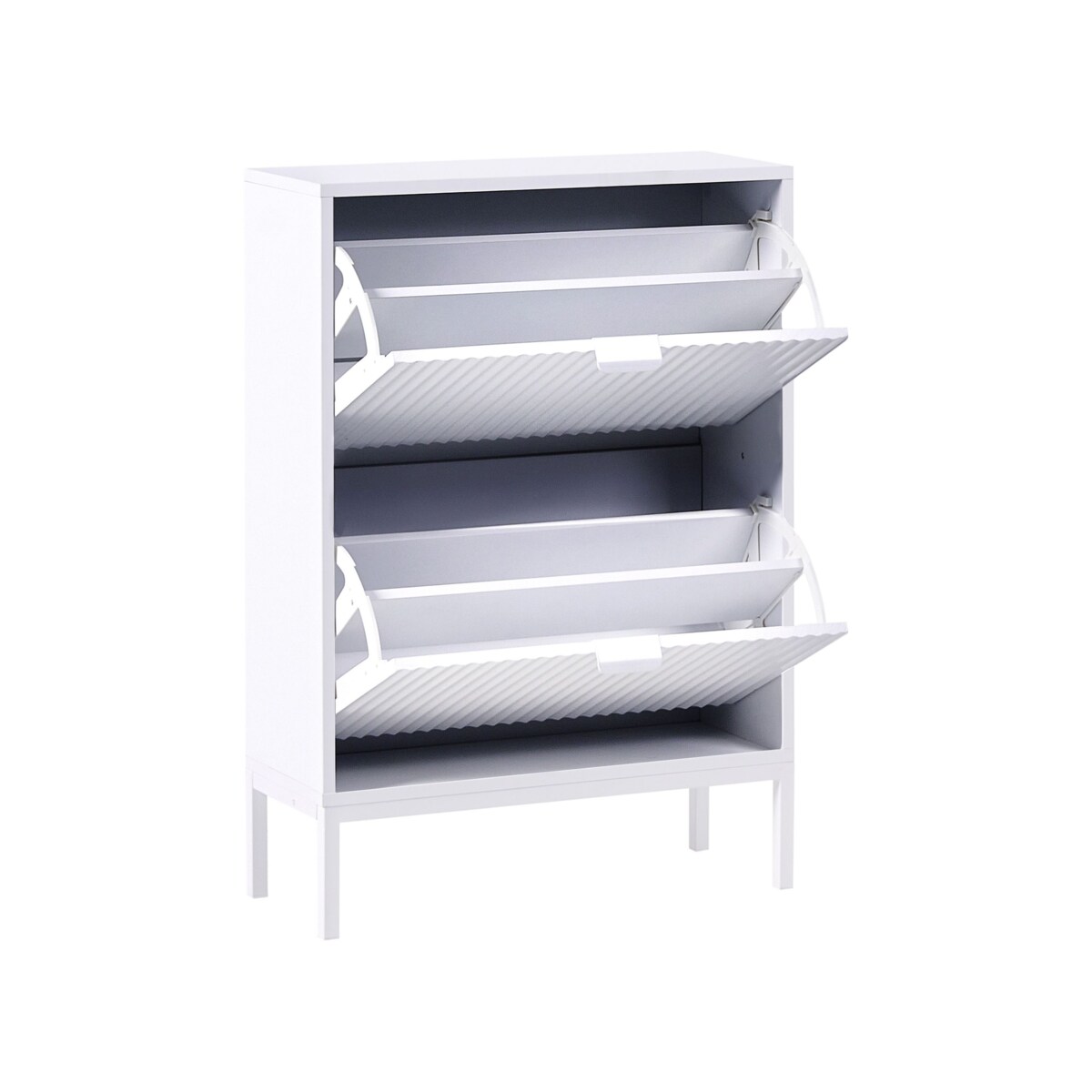 Szafka na buty ADELAIDE Biały