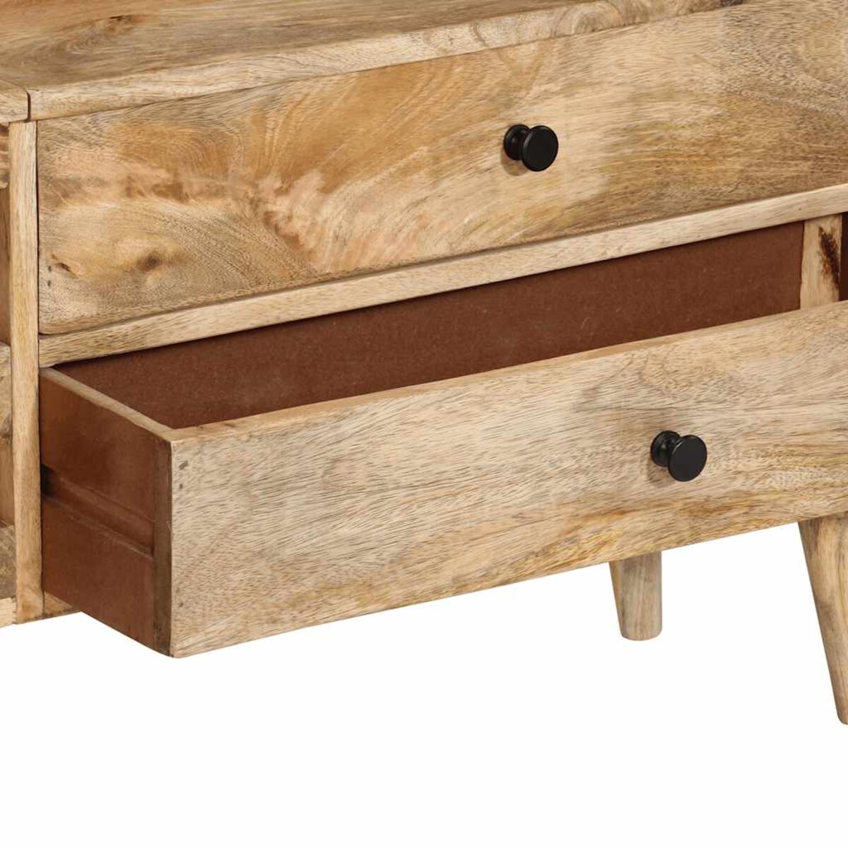 vidaXL Szafka pod telewizor, 140x30x50 cm, lite drewno mango