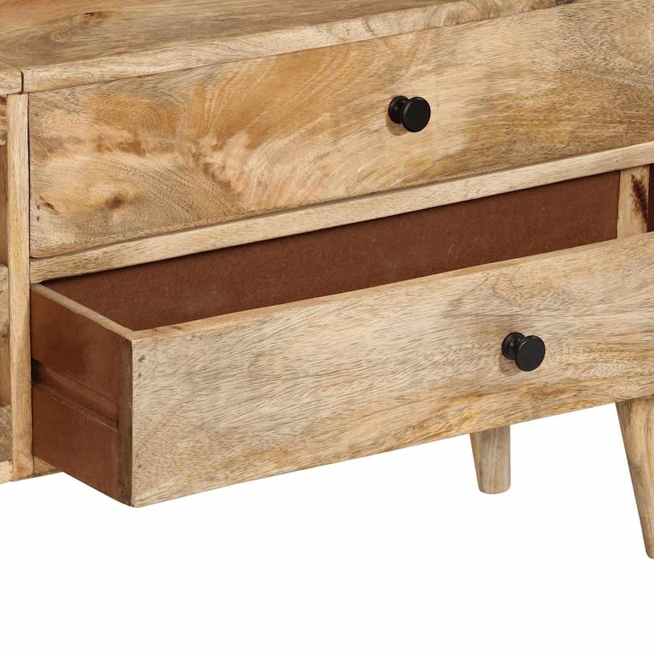 vidaXL Szafka pod telewizor, 140x30x50 cm, lite drewno mango