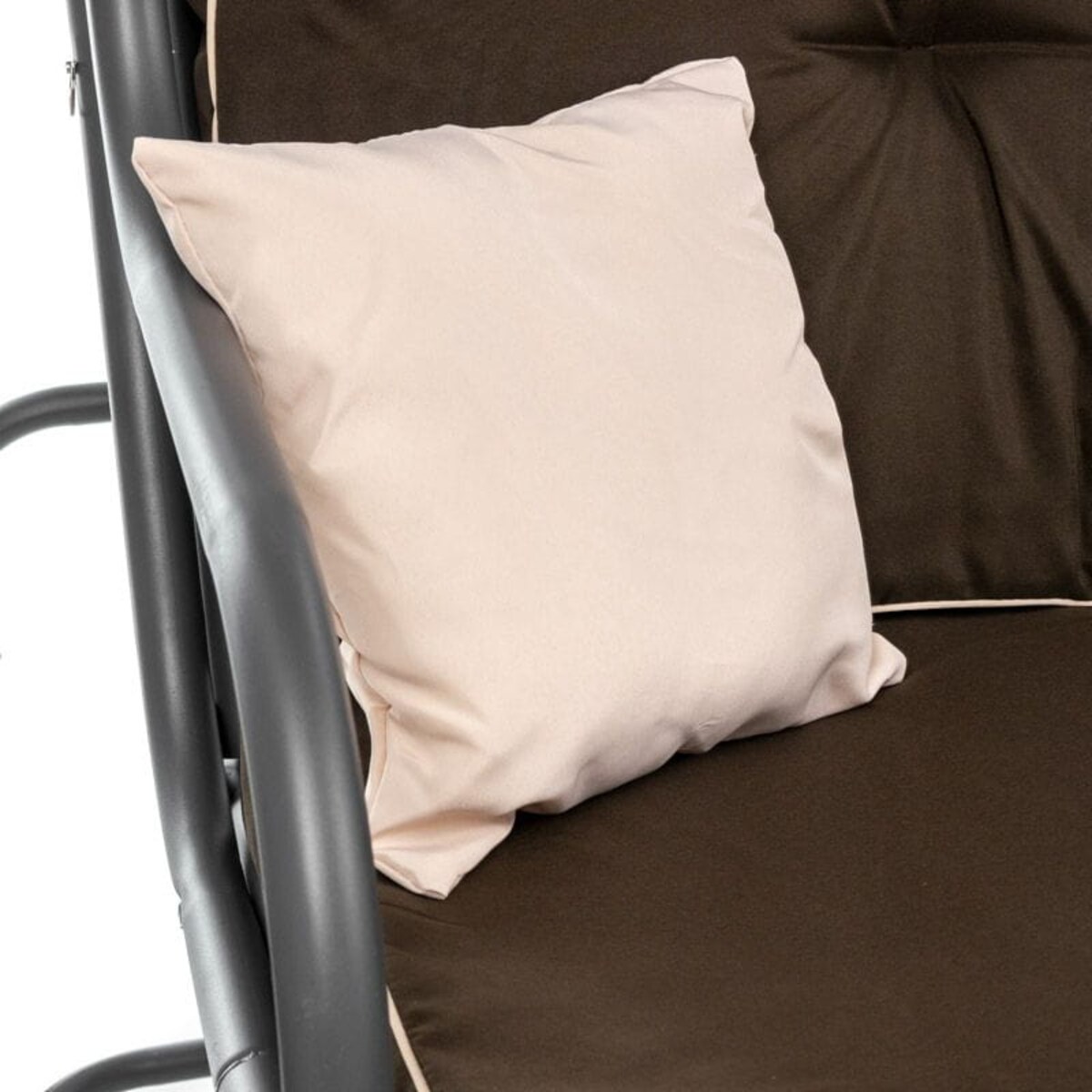 Huśtawka ogrodowa rozkładana Megi brązowa