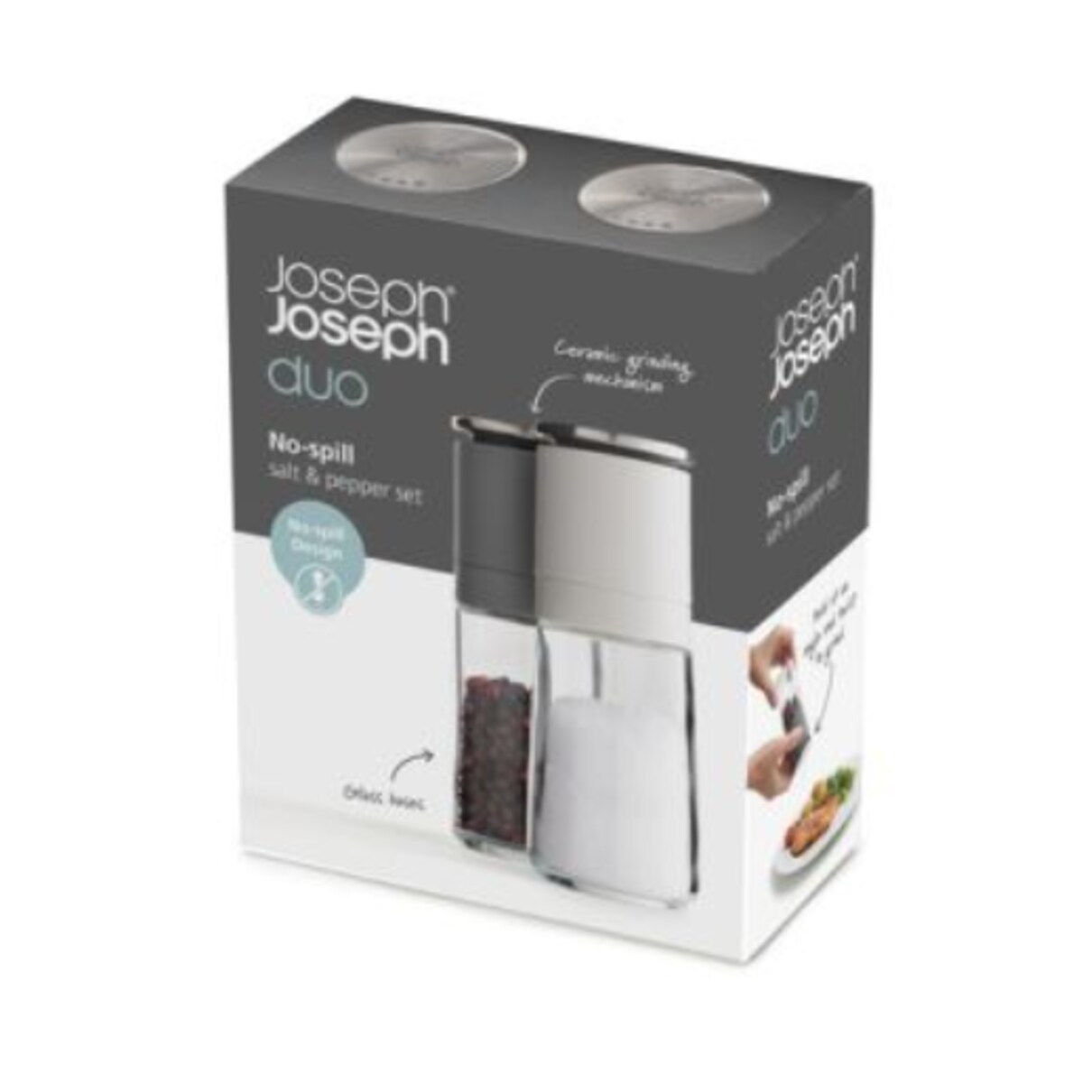 Zestaw 2 młynków Duo Joseph Joseph