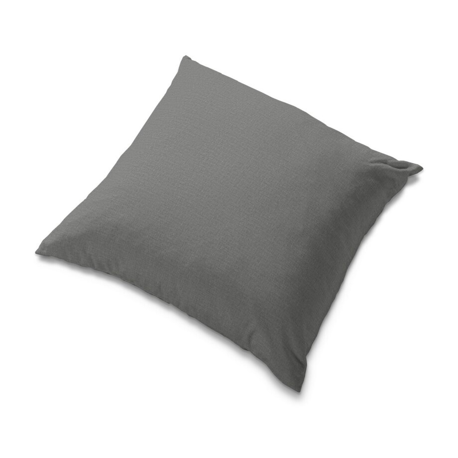 Poszewka Tomelilla 55x55cm, ciemno szary welwet, 55 x 55 cm, Ingrid