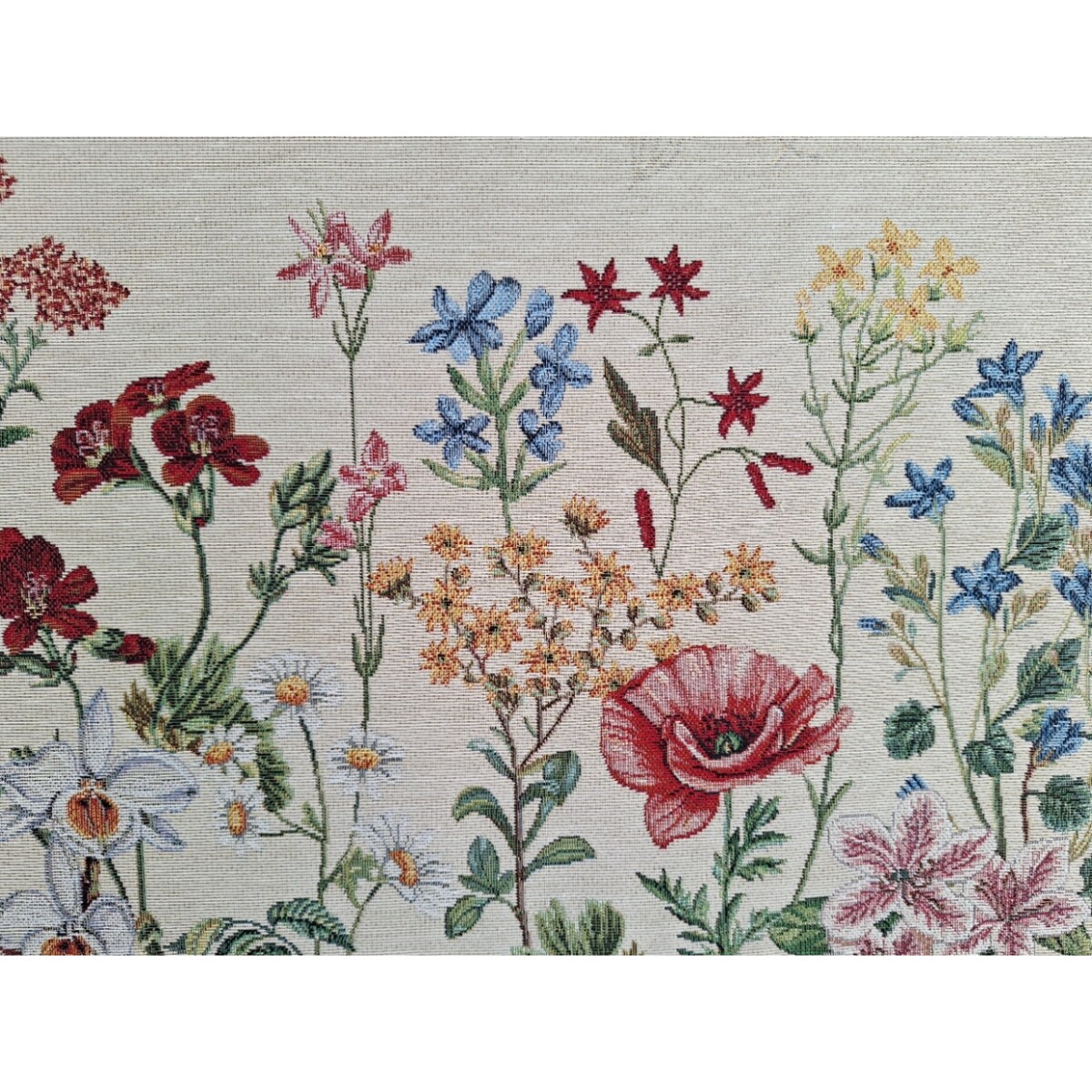 Bieżnik Na Stół 47X140 Cm Dekoracyjny Ozdobny Polne Melodie