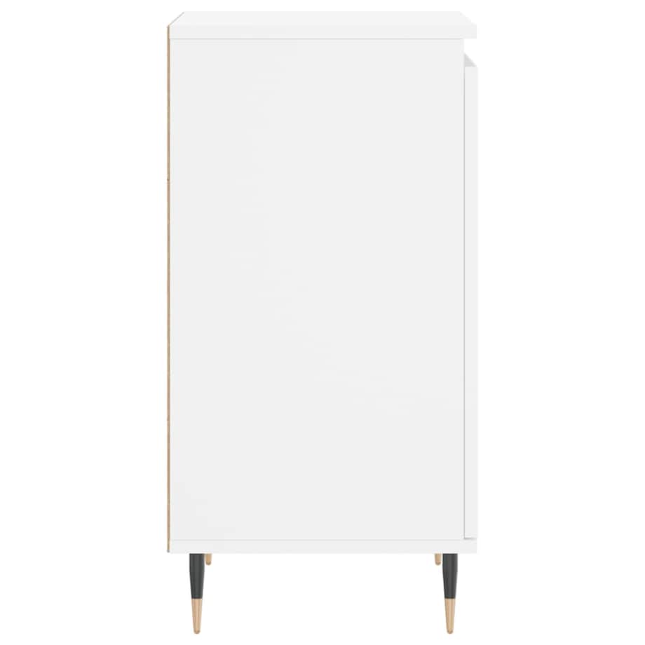 vidaXL Komoda, biała, 40x35x70 cm, materiał drewnopochodny