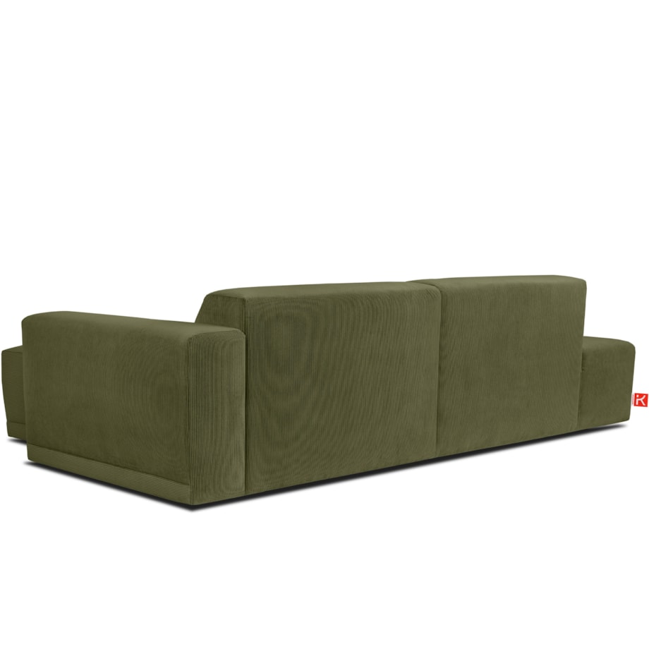 KONSIMO MUDI Narożnik prawy, khaki