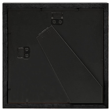 vidaXL Ramki na zdjęcia 13x13 cm, 3D, 5 szt., czarne, 23x23 cm