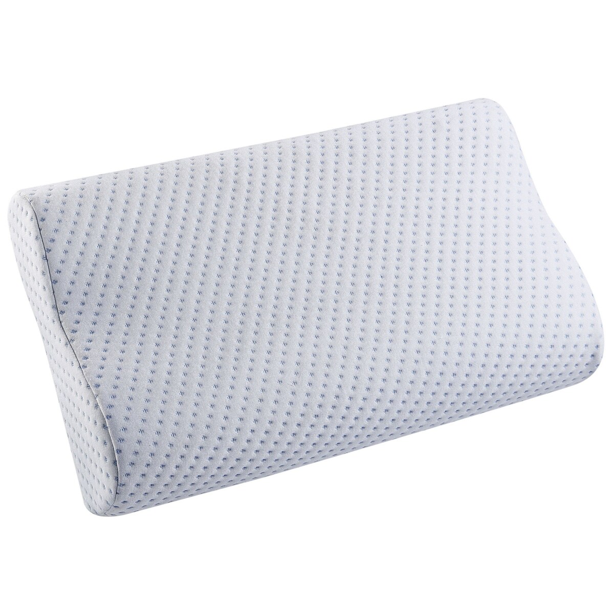 Poduszka żelowa memory foam wysoka 50 x 30 cm biała KANGTO