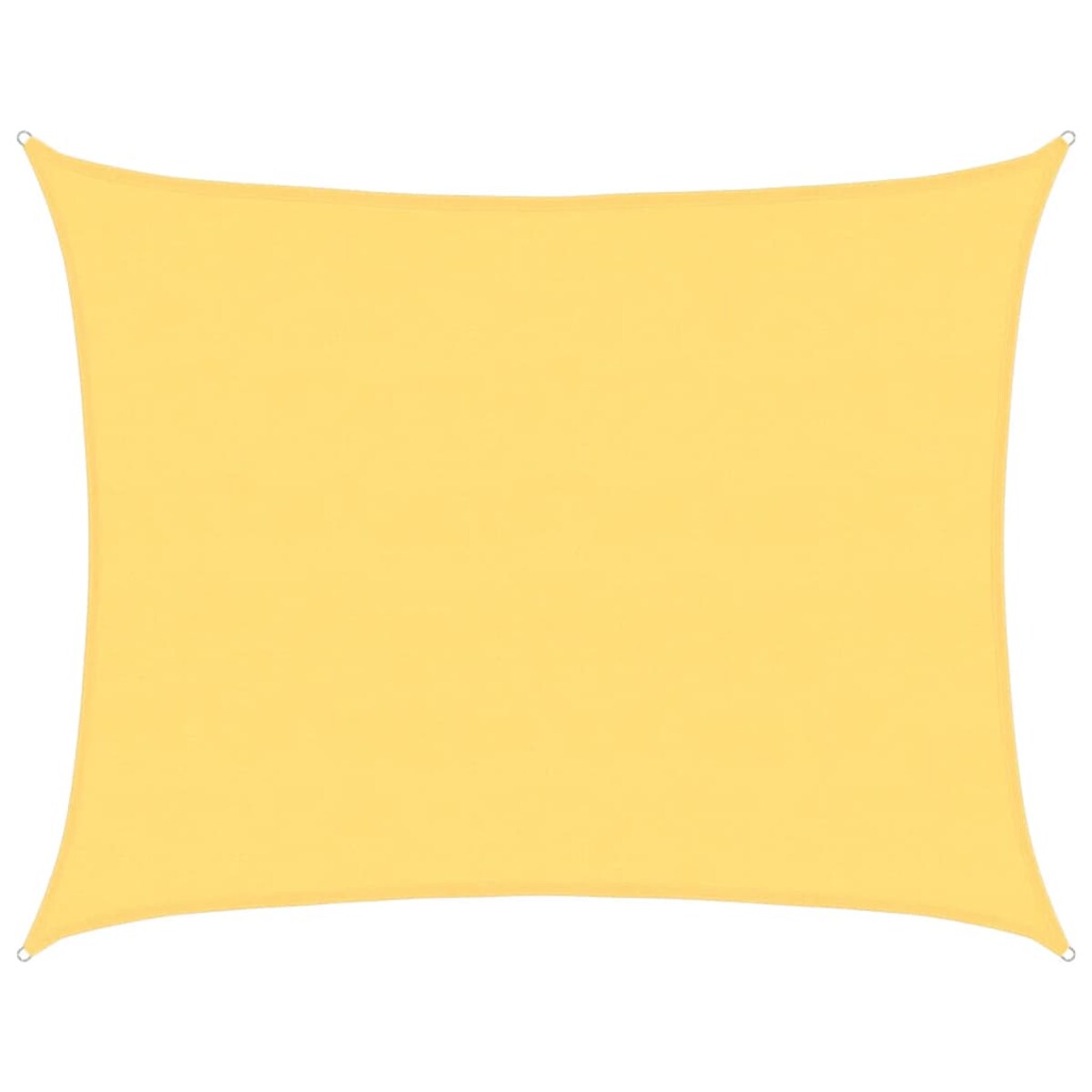 vidaXL Żagiel przeciwsłoneczny, 160 g/m², beżowy, 6x8 m, HDPE