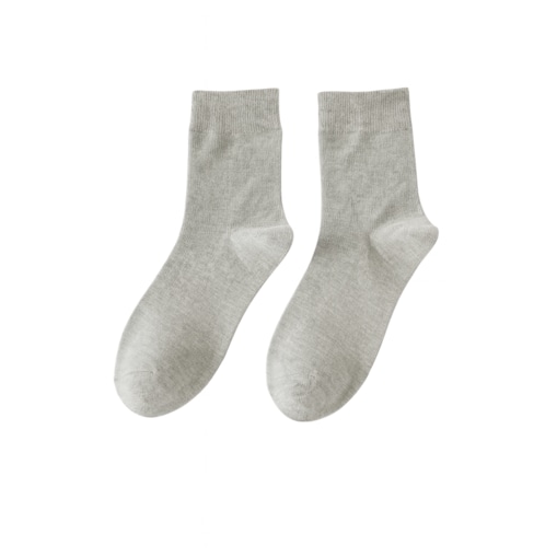 Męskie skarpety szare 39–43 – Bawełna 83% – Miękkie, oddychające