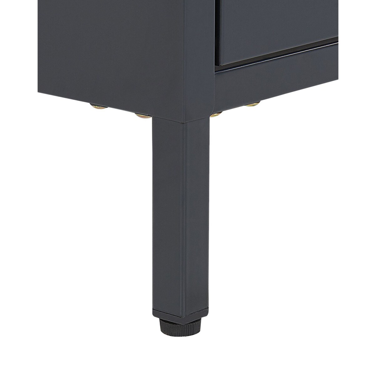 Szafka nocna metalowa grafitowa MALAVI