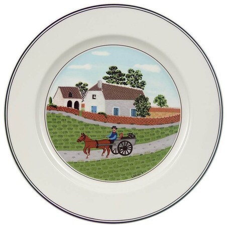 Talerz sałatkowy Rolnik Design Naif, 21 cm, Villeroy & Boch